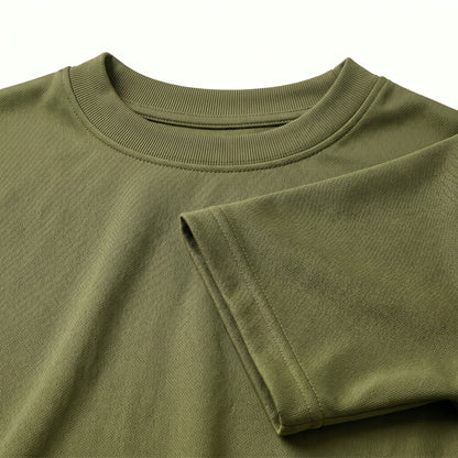 Glork Medium Polyester T-Shirt, Olive