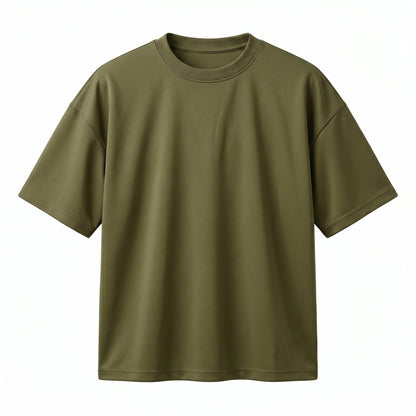 Glork Medium Polyester T-Shirt, Olive