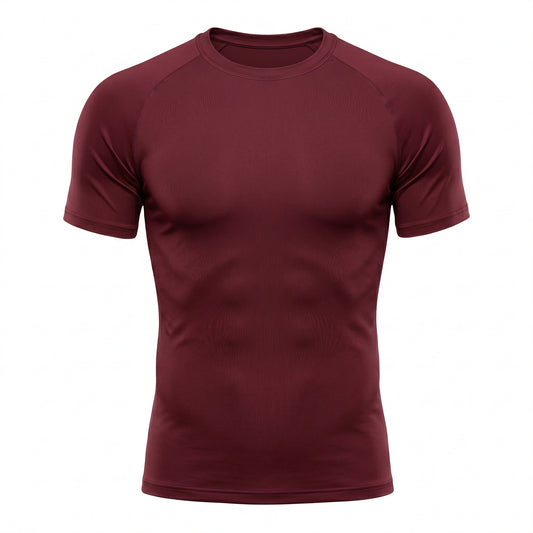 Glork Medium Nylon T-Shirt, Maroon